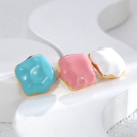 Eco-Friendly Gold-Plated Copper Earrings